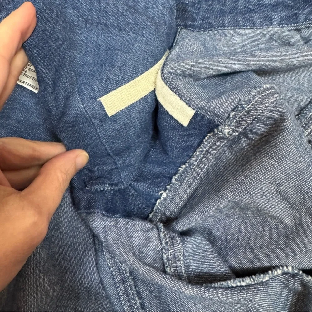 Talbots Blue Denim Long-Sleeve Shirt Dress - Picture 7 of 10